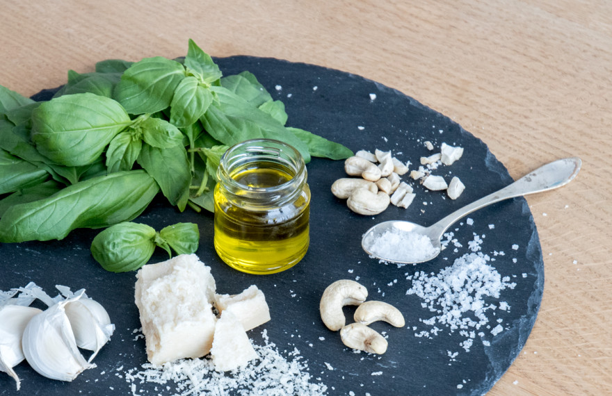 Zutaten für Pesto alla Genovese